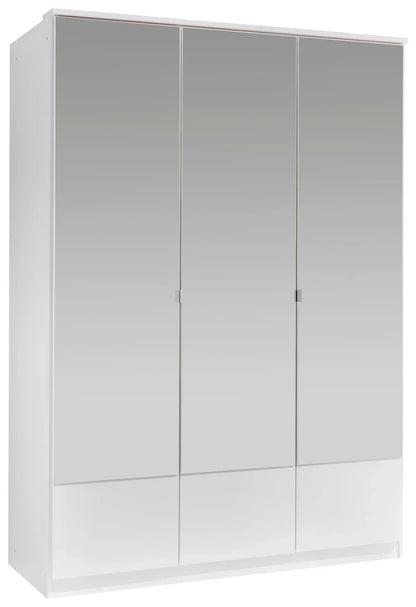 Trojdverová zrkadlová skriňa IMAGO biela 135cm